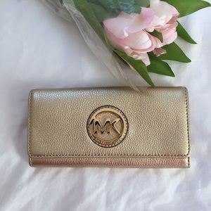 Michael Kors Pale Gold Wallet
